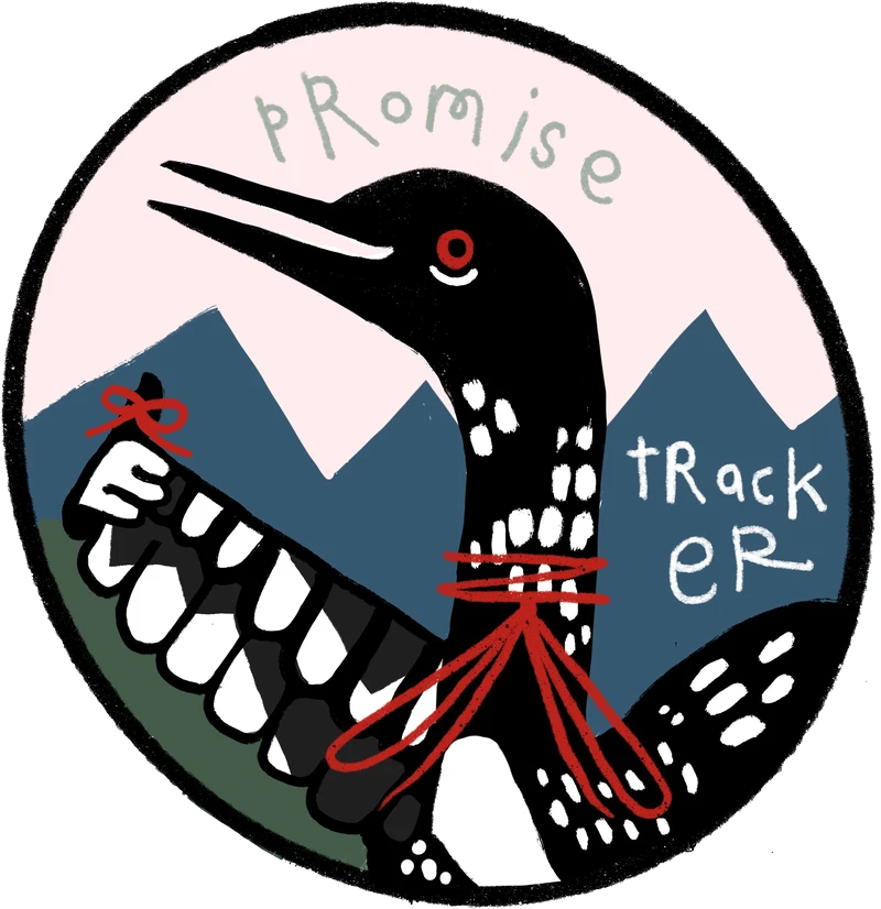 Promise Tracker loon illustration